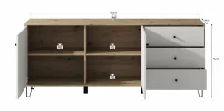Meubella Dressoirs^Barlo