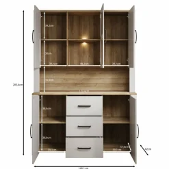 Meubella Buffetkasten^Borello