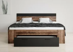Meubella Tweepersoonsbedden^Brown