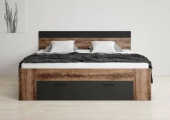 Meubella Tweepersoonsbedden^Brown