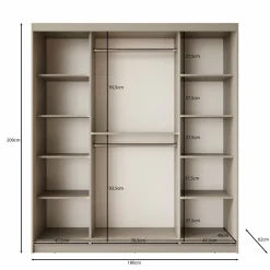 Meubella Kledingkasten^Bunaro