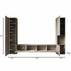 Meubella Wandmeubels^Cruzar