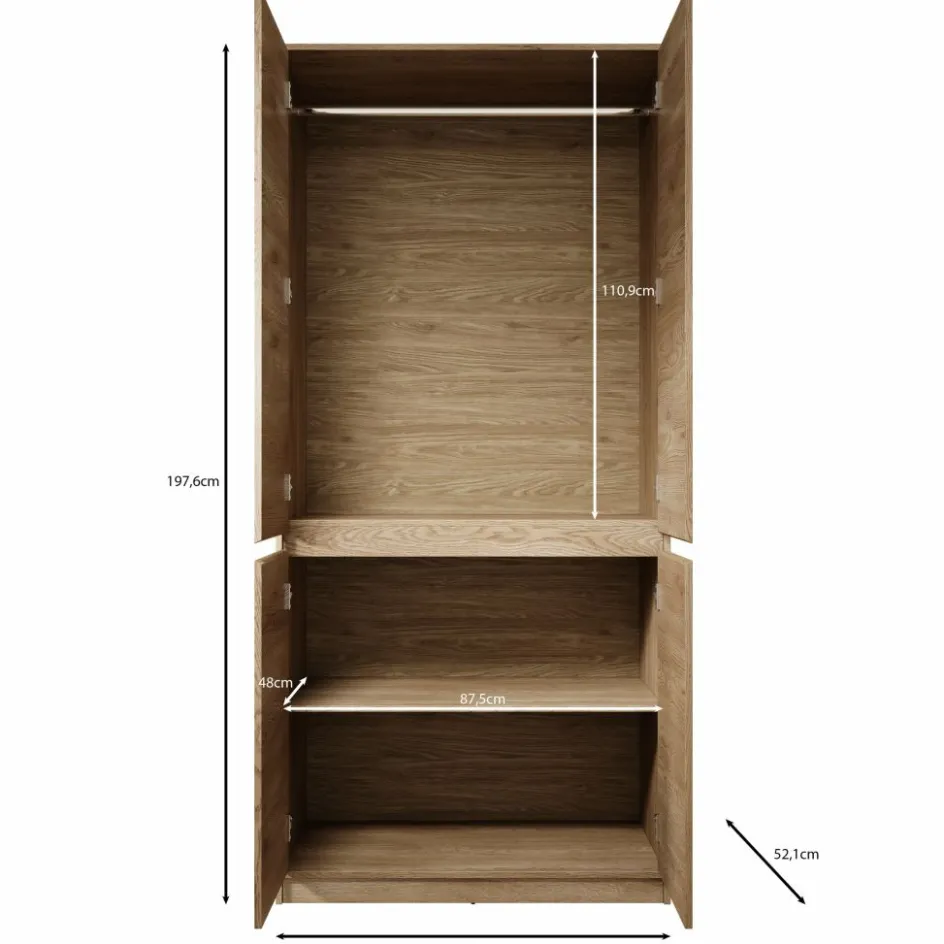 Meubella Kledingkasten|Kledingkasten^Cuarto