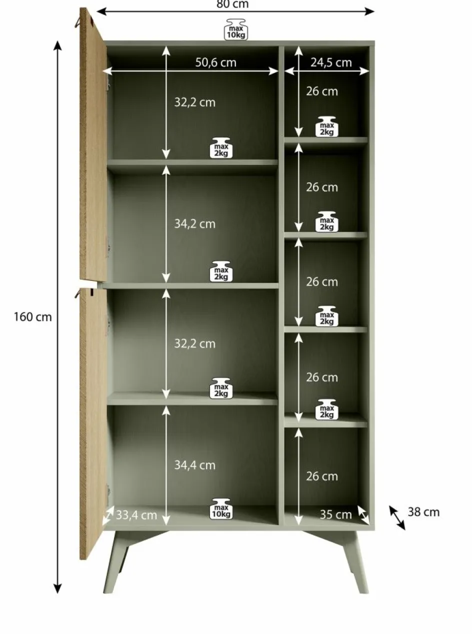 Meubella Boekenkasten|Boekenkasten^Essence