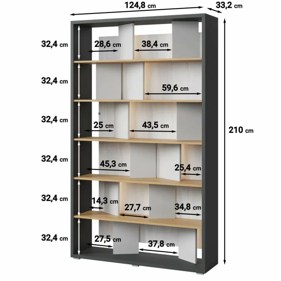 Meubella Boekenkasten|Boekenkasten^Flamingo