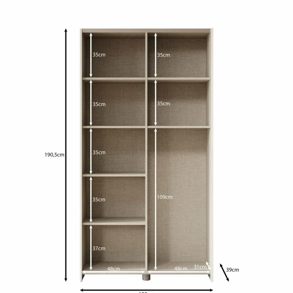 Meubella Kledingkasten^Helvar