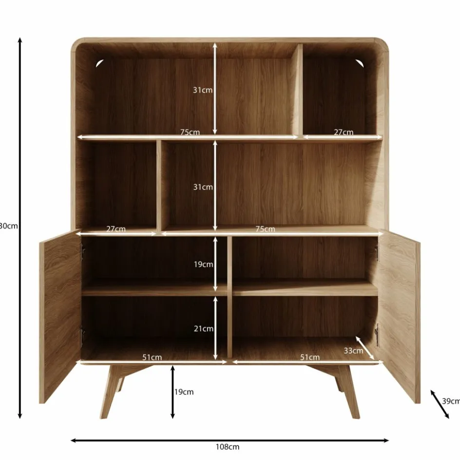 Meubella Boekenkasten|Boekenkasten^Hoshii
