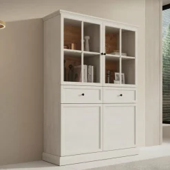 Meubella Vitrinekasten^Leroy