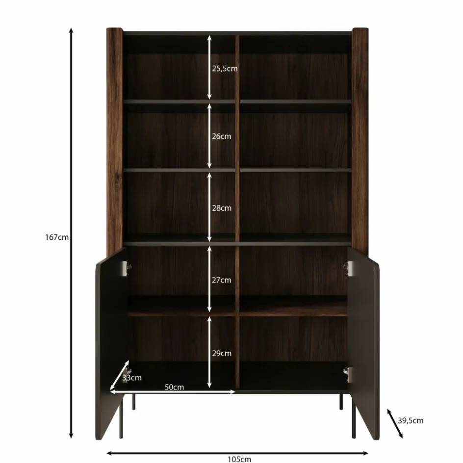 Meubella Boekenkasten|Boekenkasten^Lux
