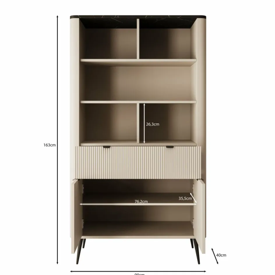 Meubella Boekenkasten|Boekenkasten^Mace