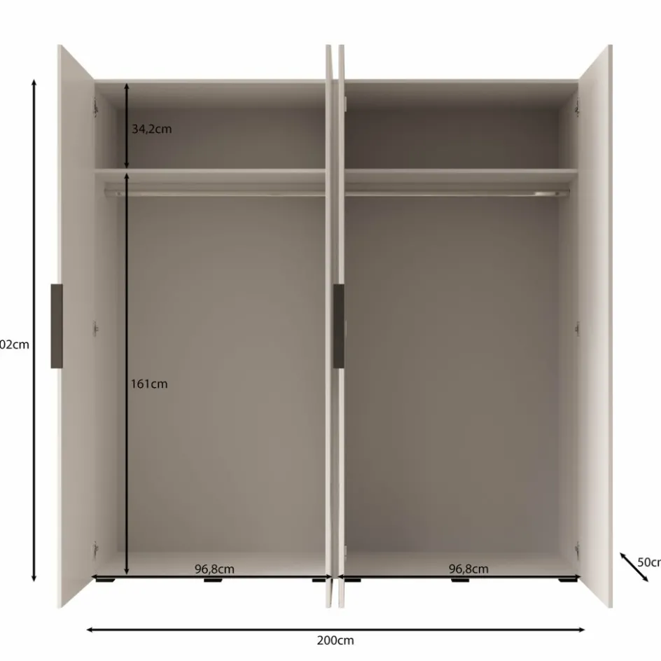 Meubella Kledingkasten^Marquesa