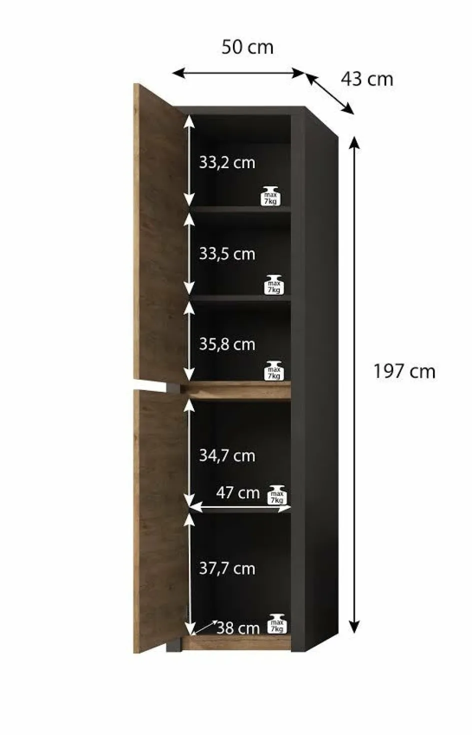 Meubella Opbergkasten^Monaco