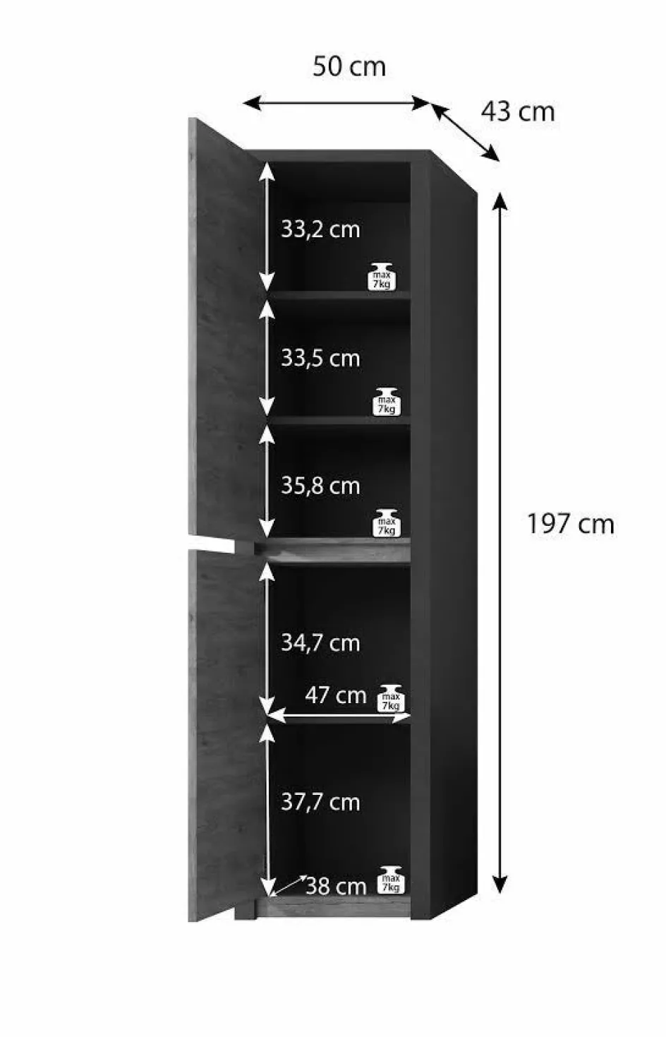 Meubella Opbergkasten^Monaco