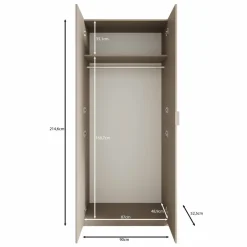 Meubella Kledingkasten|Kledingkasten^Montclair