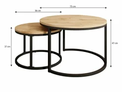 Meubella Salontafels^Ovalo