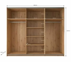 Meubella Kledingkasten^Saturn