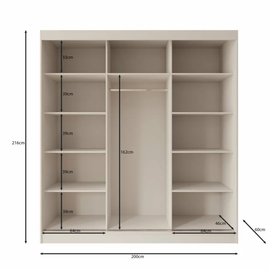 Meubella Kledingkasten^Tavares