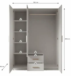 Meubella Kledingkasten^Tyko
