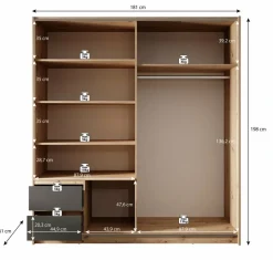Meubella Kledingkasten^Ulan